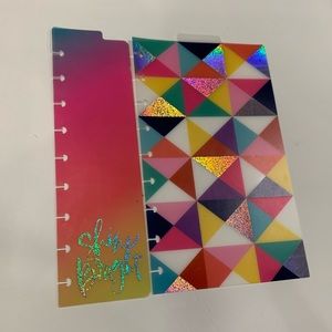 The Happy Planner trendsetter snap in dividers